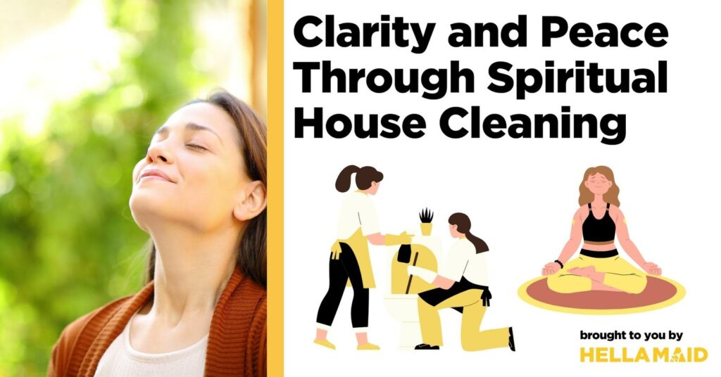 spiritual cleaning house