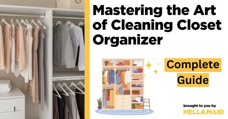 cleaning closet organizer