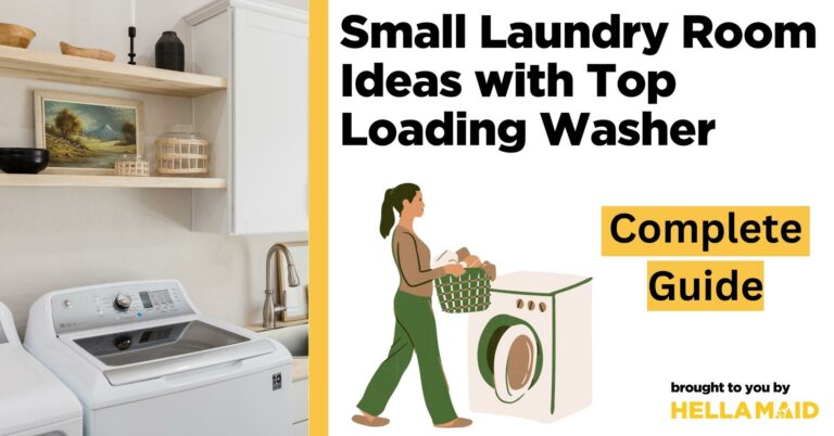 small laundry room ideas with top loading washer
