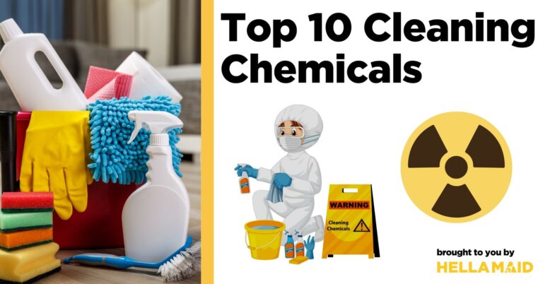 10 cleaning chemicals
