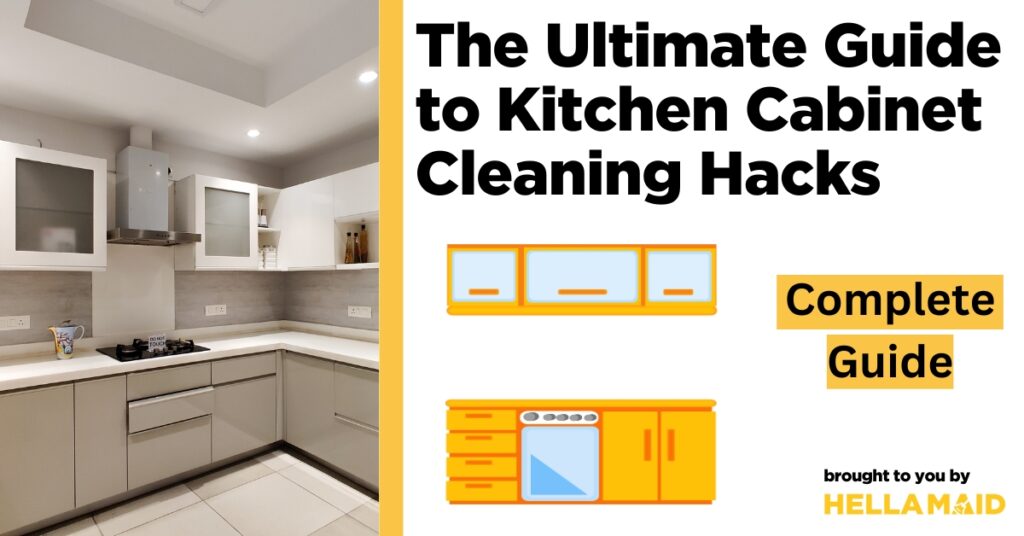 kitchen cabinet cleaning hacks