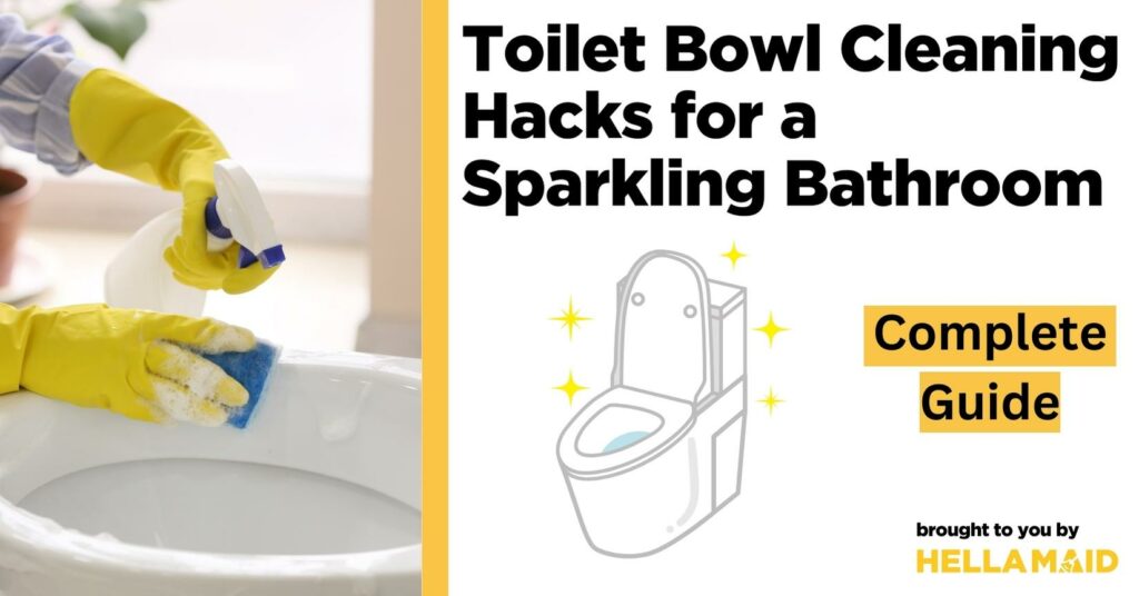 toilet bowl cleaning hack