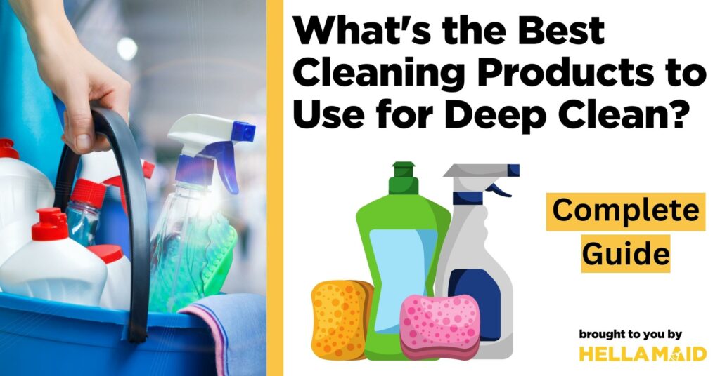 best cleaning products to deep clean house
