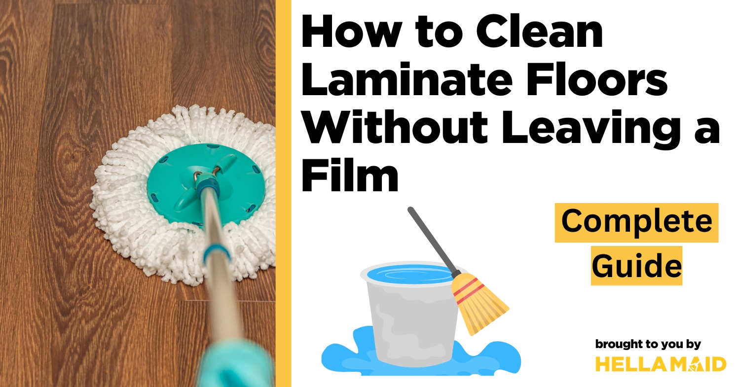 how to clean laminate floors without leaving a film