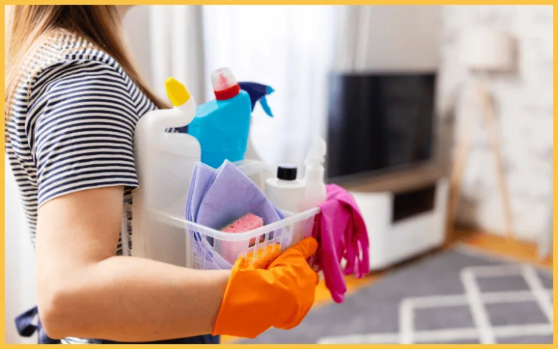 cleaning walkthrough