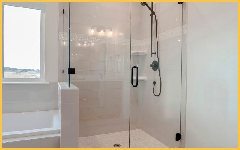 glass shower door