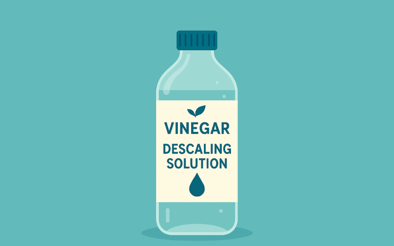 vinegar descaling solution
