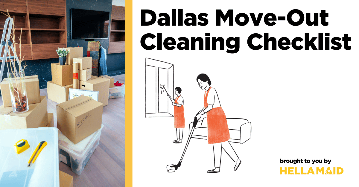 Dallas Move-Out Cleaning Checklist