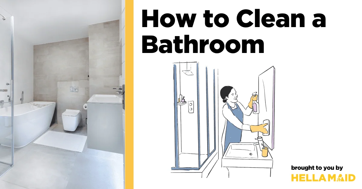 How to Clean a Bathroom