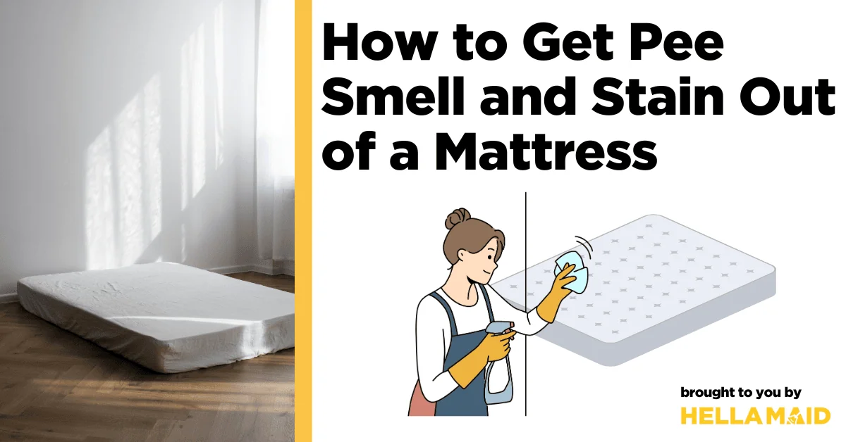 How to Get Pee Smell and Stain Out of a Mattress