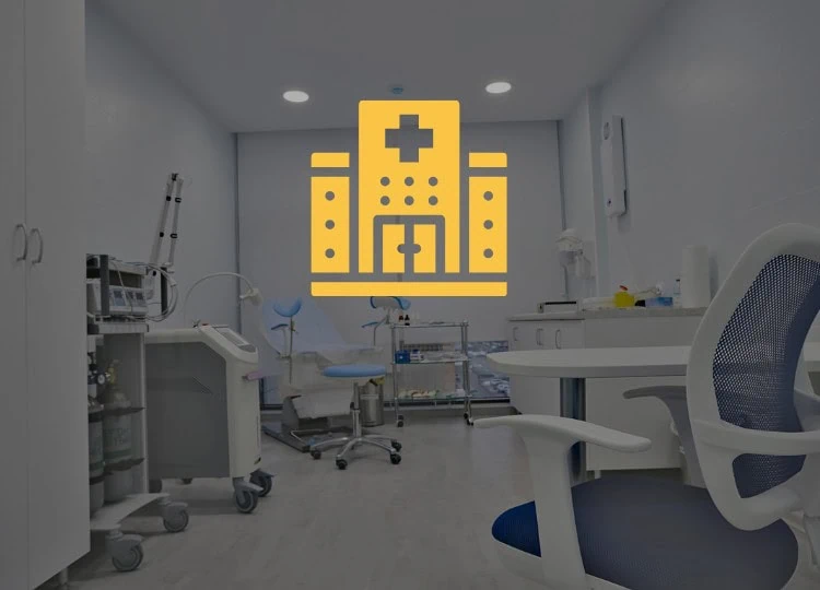 Clean and modern medical clinic interior showcasing professional clinic cleaning services by Hellamaid, serving medical facilities across the USA.